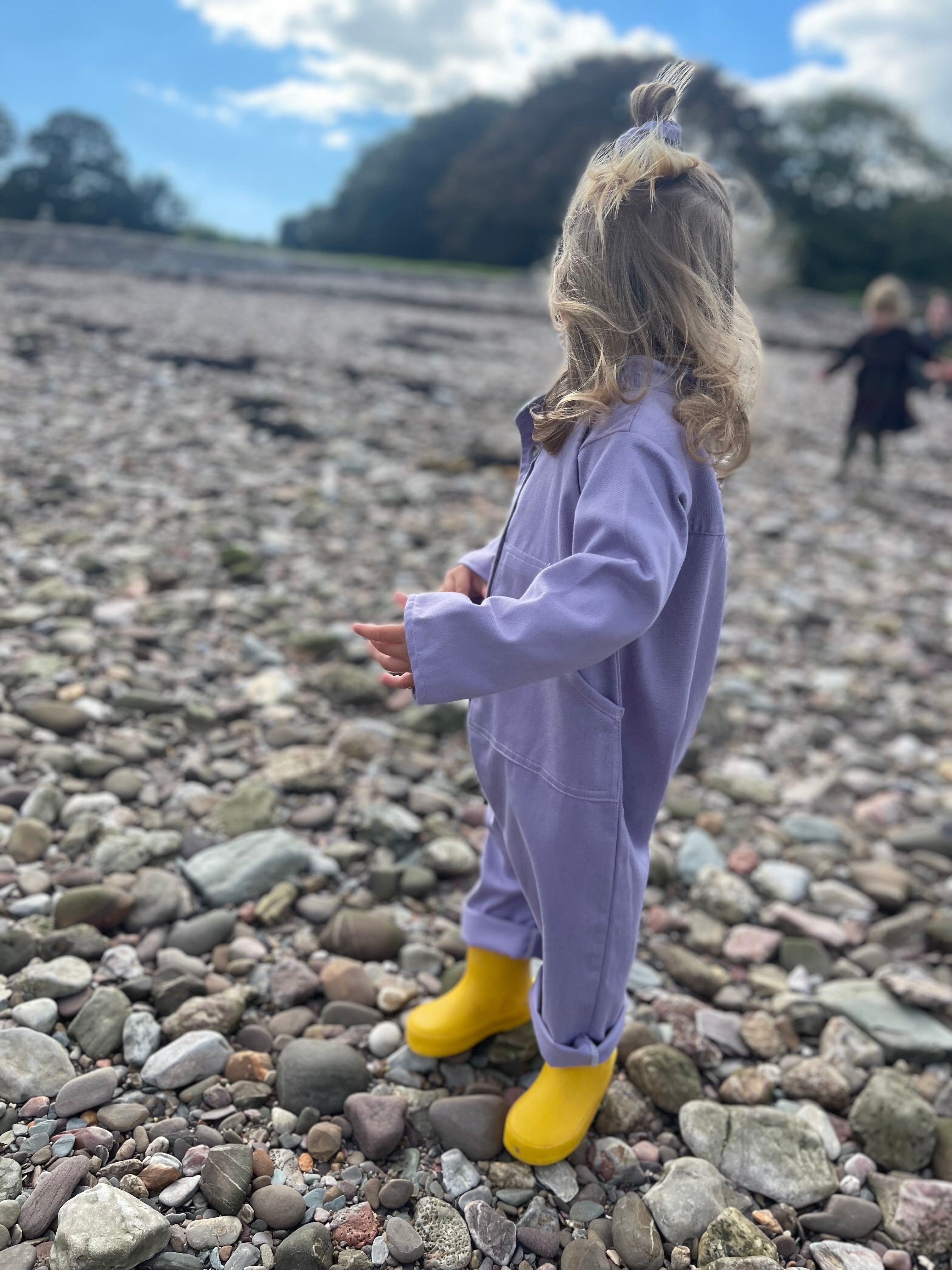 The Birchwood Boilersuit - Putty Corduroy