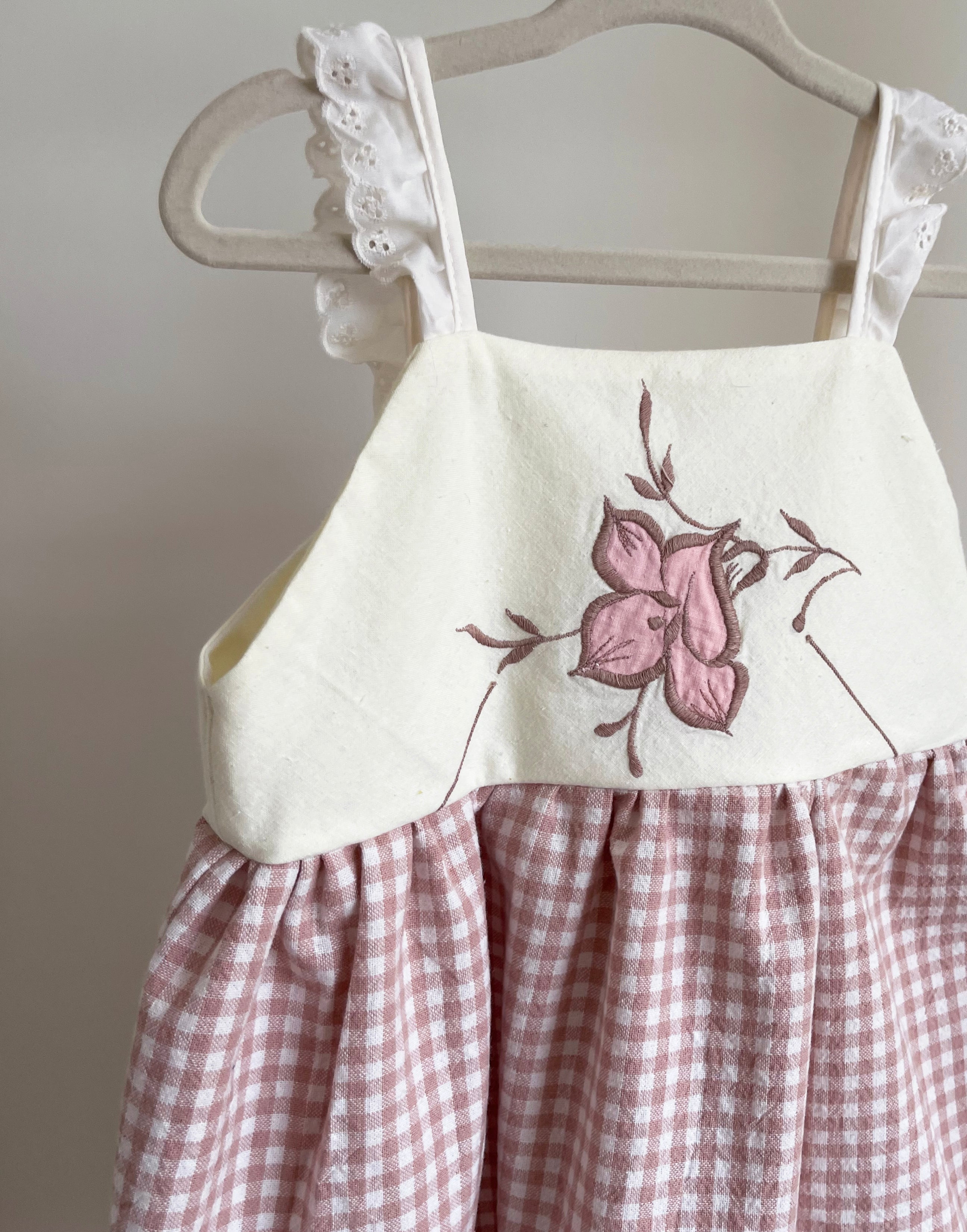 The Meadow Dress - Pink Marzipan 2-3 yrs