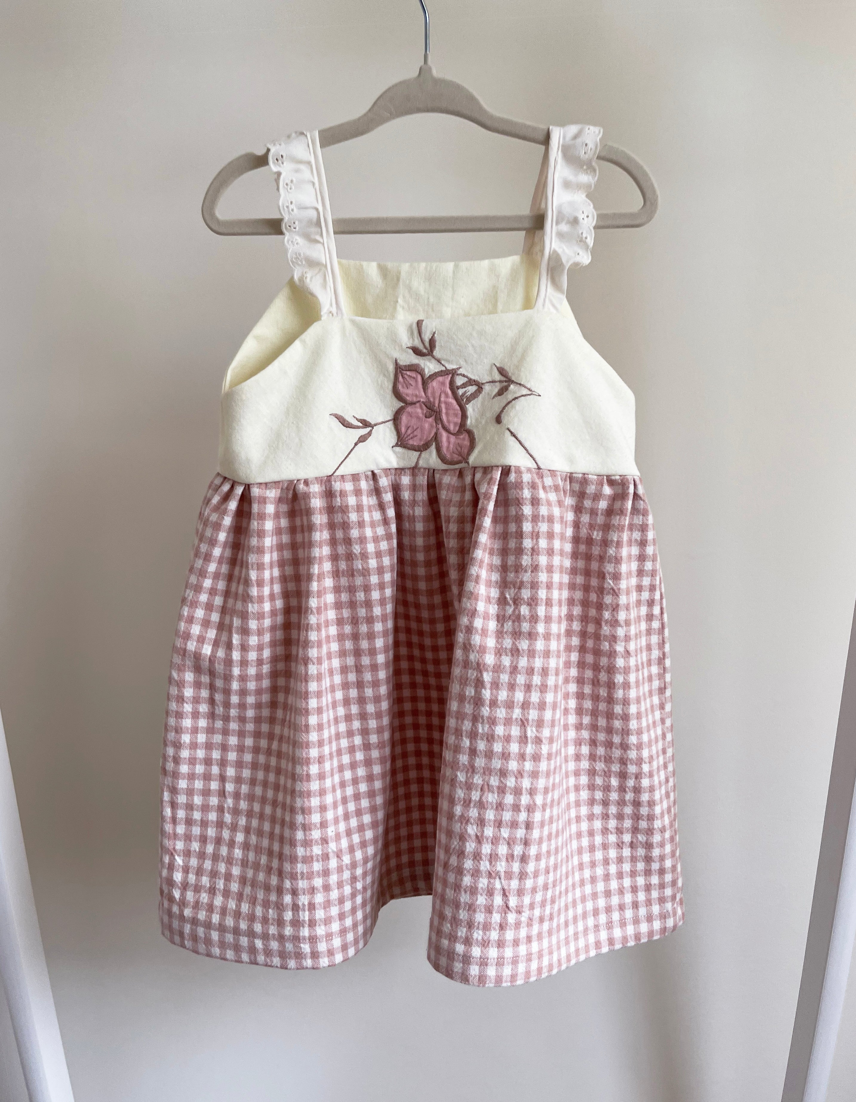The Meadow Dress - Pink Marzipan 2-3 yrs
