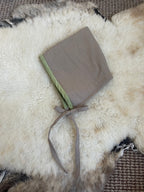 The Pixie Bonnet - Grey and Sage 2-5 yrs