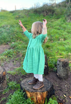 The Salt Marsh Dress - Cobalt Check 1-2 yrs