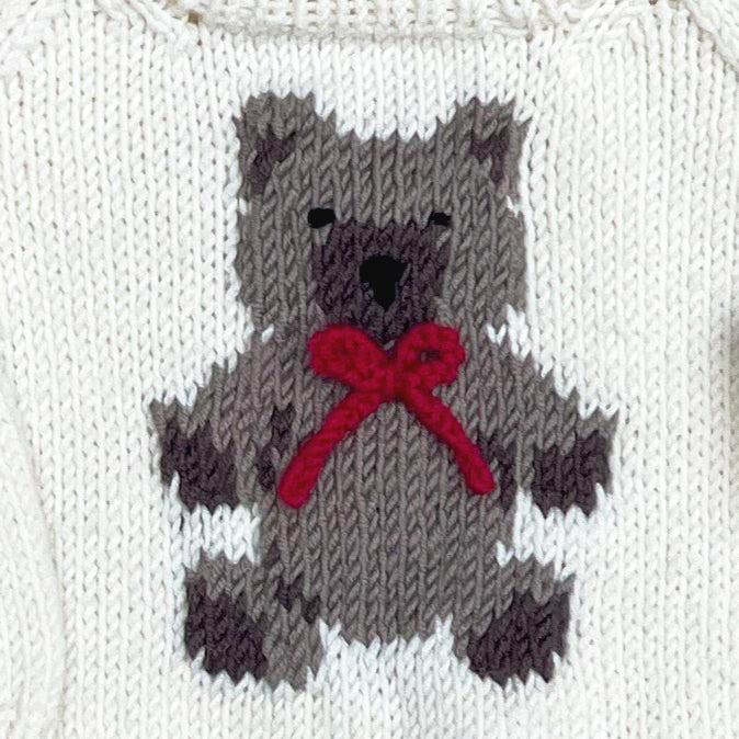The Teddy Bear Jumper - 6-12 months