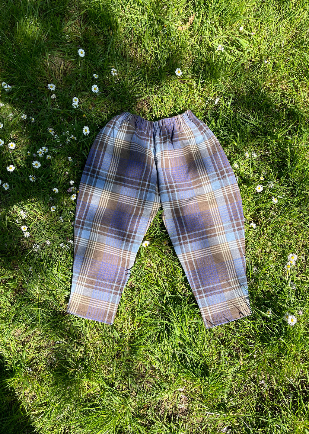The Garden Trouser - Gingerbread Check