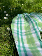 The Garden Trouser - Spearmint Check