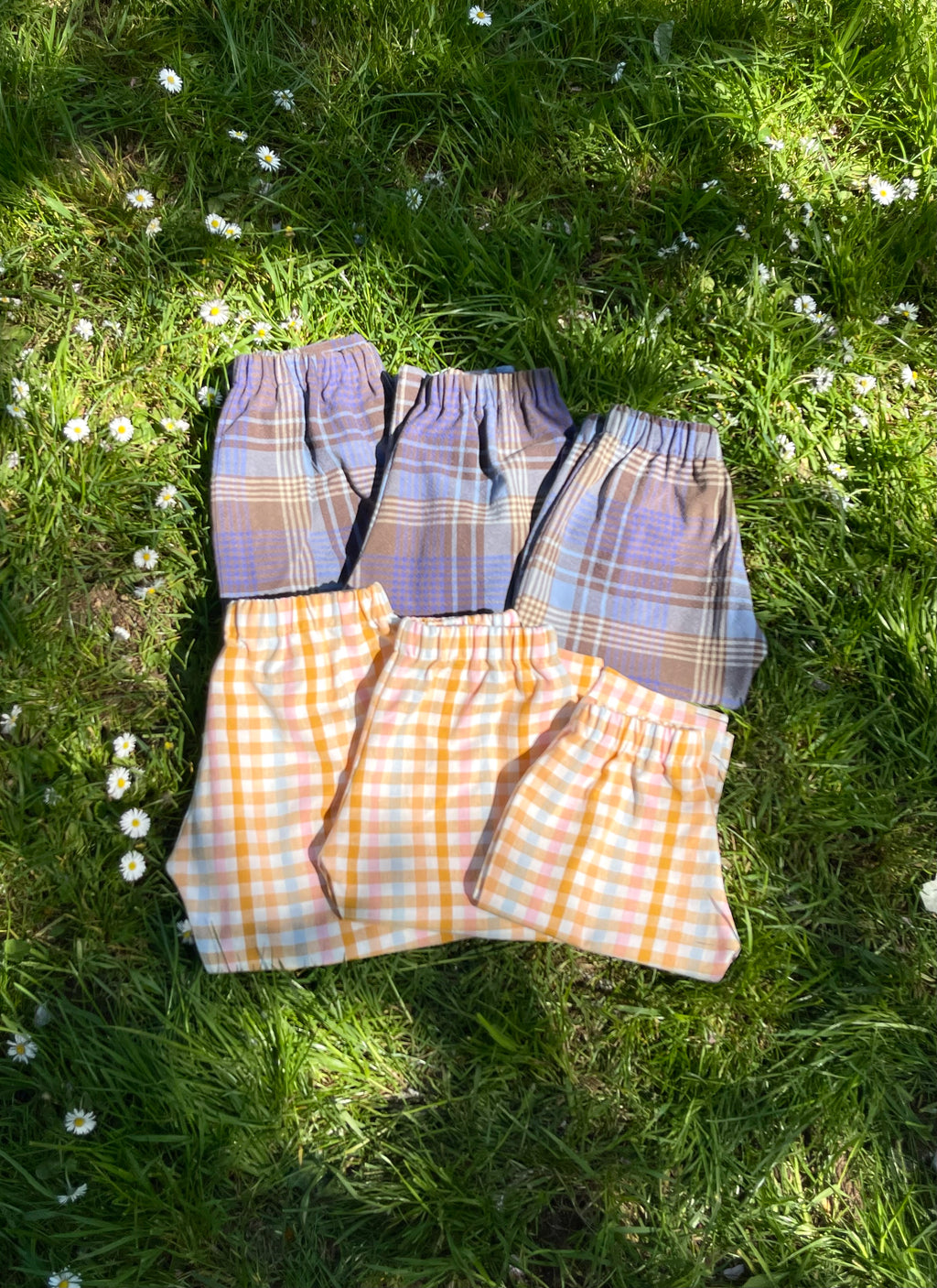 The Garden Trouser - Gingerbread Check