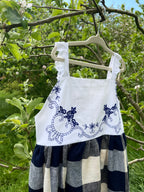The Meadow Dress - Blue Porcelain 4-5 yrs