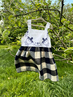 The Meadow Dress - Blue Porcelain 4-5 yrs