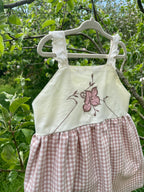 The Meadow Dress - Pink Marzipan 3-4 yrs