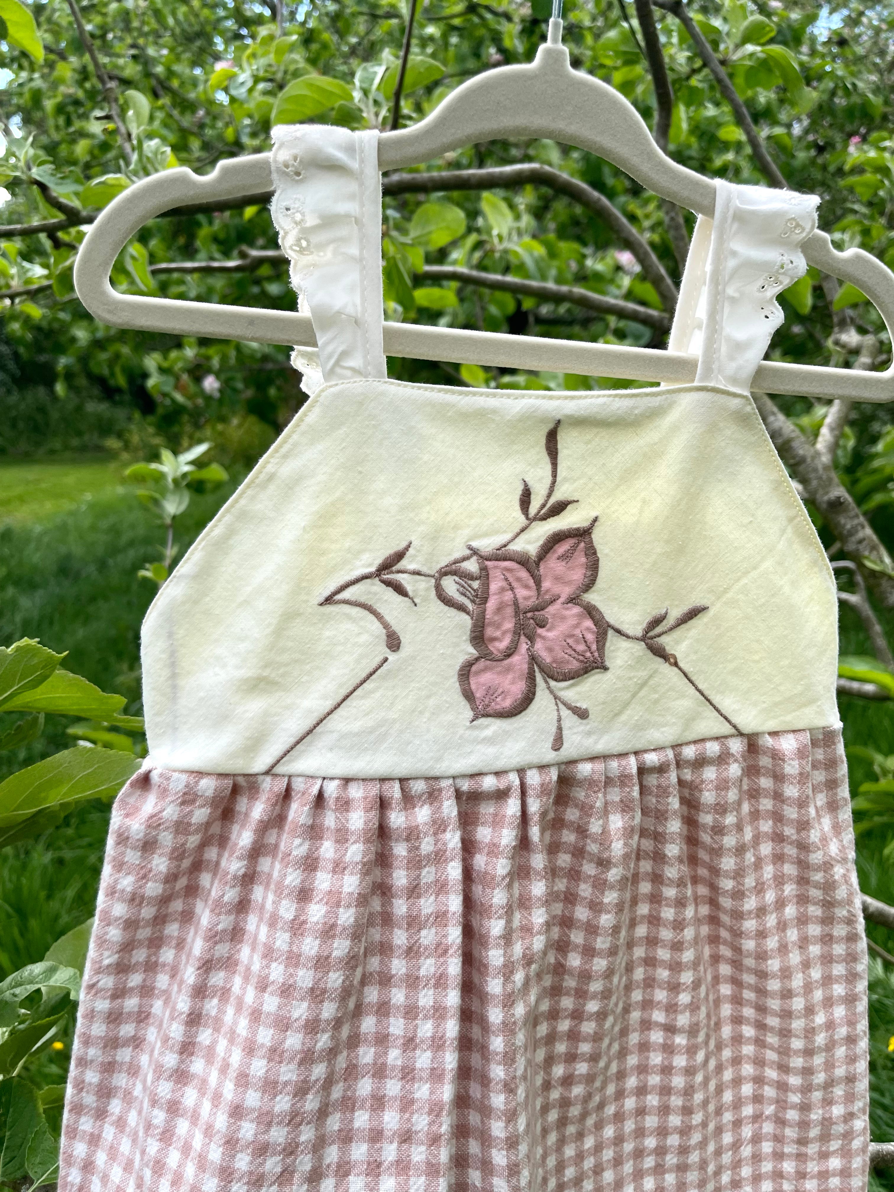 The Meadow Dress - Pink Marzipan 1-2 yrs